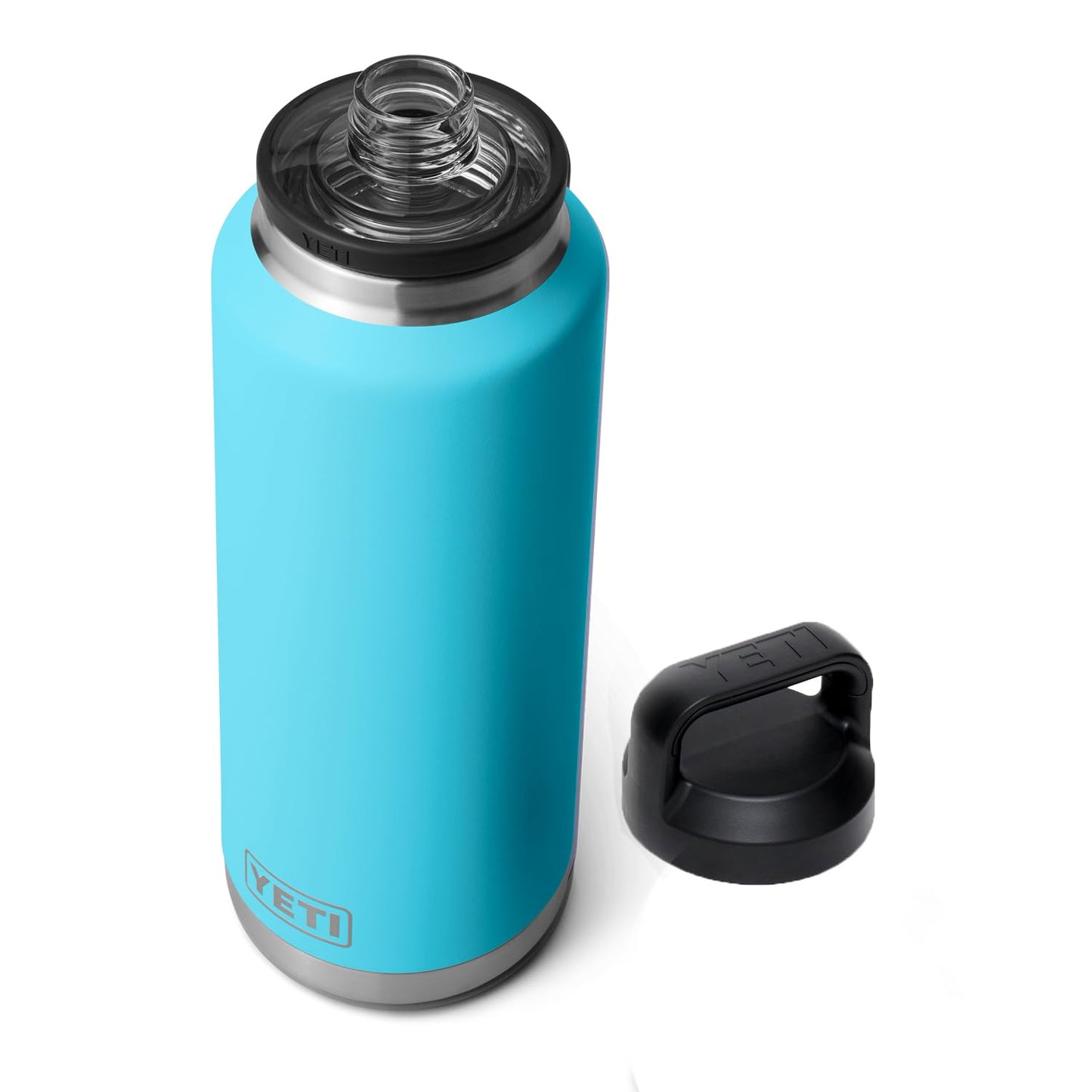 YETI Rambler Bottle Chug, Vaccum Insulated Stainless Steel Bottle with Leakproof Chug Cap, 46 oz (1.4 L)