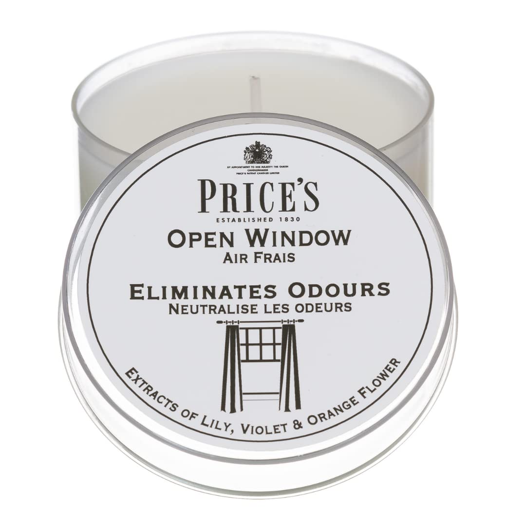 Price's - Household Pet Jar Candle - Odour Eliminating Candle - Made With Orange, Lemon & Thyme Extracts - Clean, Fresh, Quality Fragrance - Long Lasting Scent