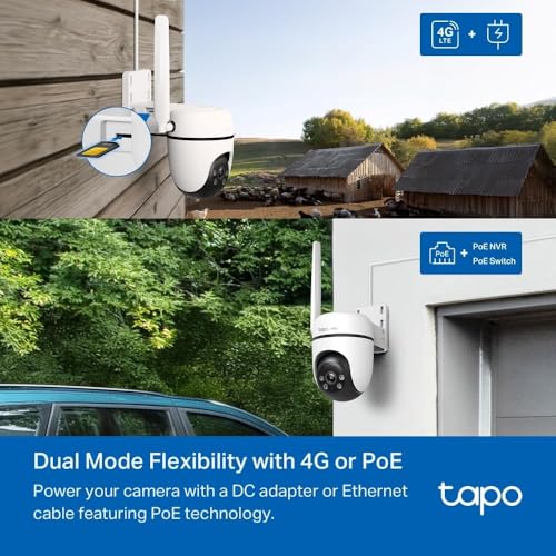 Tapo C210 2K 3MP Pan/Tilt Indoor Camera House Security Camera, WiFi Camera, No Monthly Fee, AI Detection, Dog Puppy Camera, Baby Camera Monitor, 360° View, Night Vision, Works with Alexa & Google