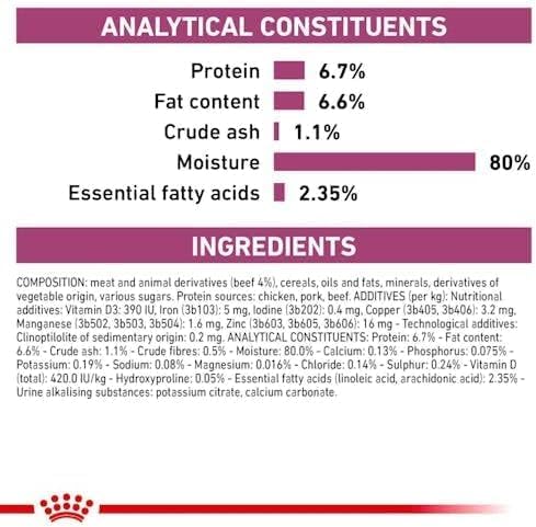 ROYAL CANIN Renal Veterinary Health Nutrition Cat Food Wet Chicken 48 x 85g pouches