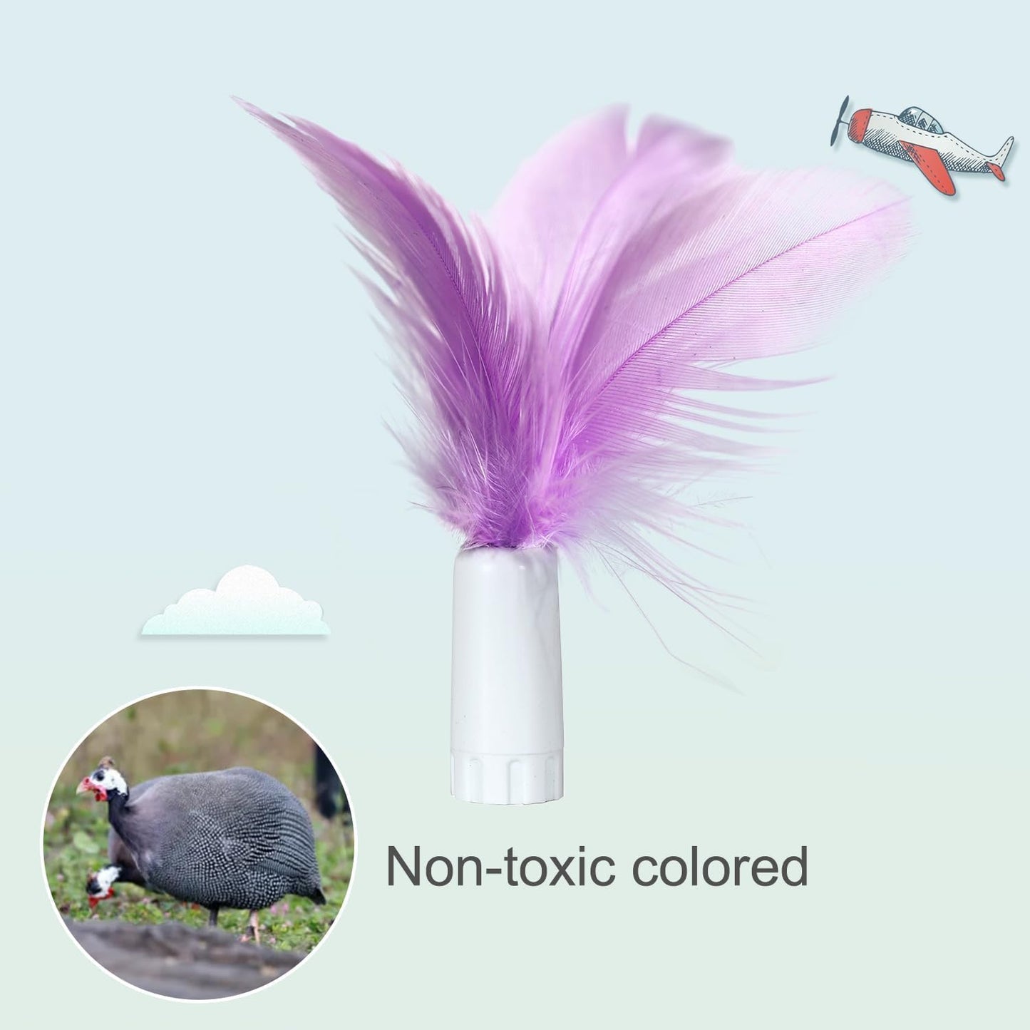 GoldenSun Cat Toy, 2-in-1 Interactive Cat Toys for Indoor Cats, Automatic Cat Toy, 8 Holes Mice Whack A Mole Moving Feather, USB Rechargeable Electronic Kitten Toys for All Breeds Black