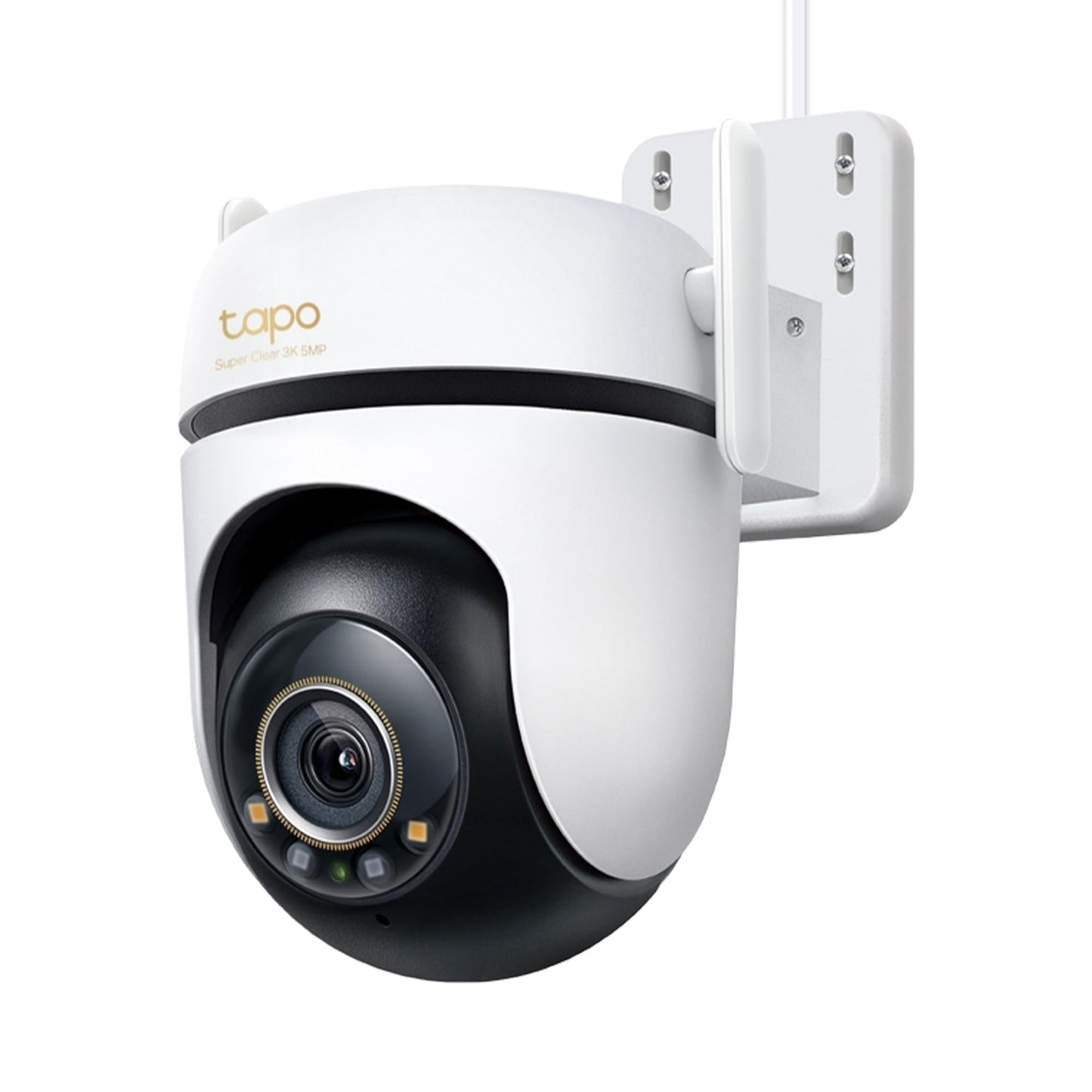 Tapo TC40 Pan/Tilt Smart Security Outdoor Camera, Full HD, 360° Smart Person Detection Motion Tracking, Color Night Vision, WiFi Camera No Monthly Fee, Two-Way Talk, IP65, Works with Alexa & Google