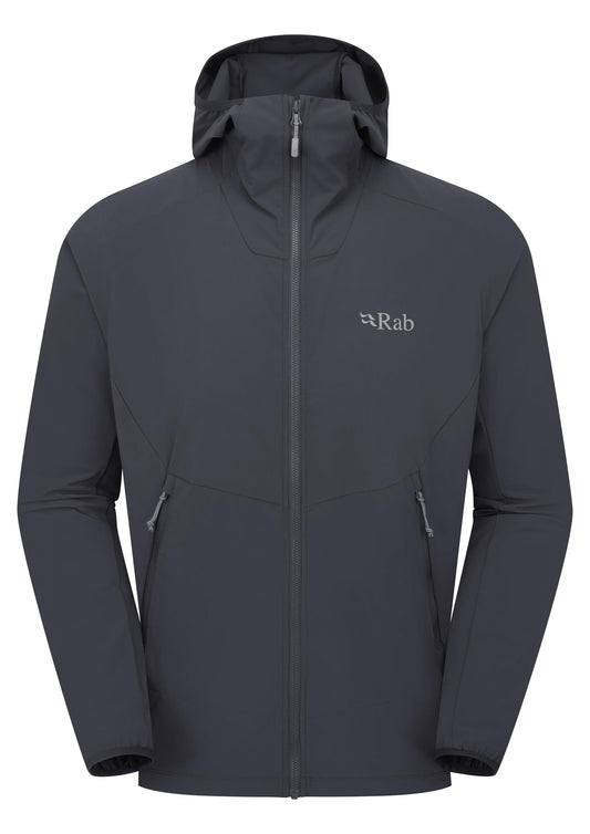 Rab Men's Borealis Hoody Jacket - Lightweight Water-Repellent Coat for Hiking & Climbing