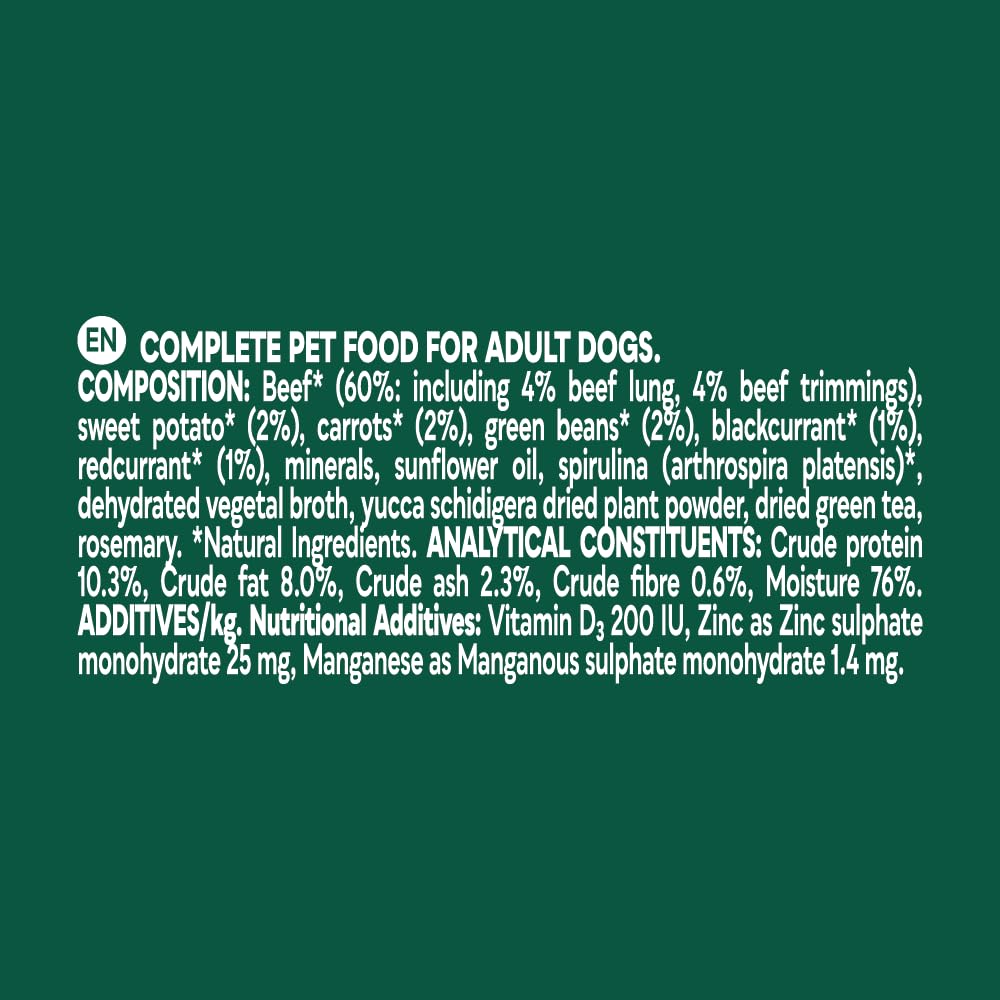 Natures Menu Country Hunter Dog Food Pouch Grass Grazed