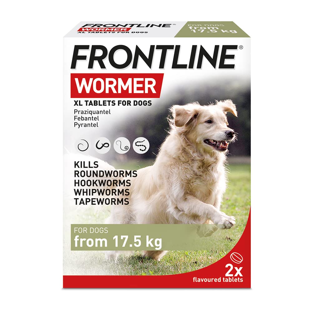 FRONTLINE WORMER - Worming Tablets for Dogs - 2 Tablets