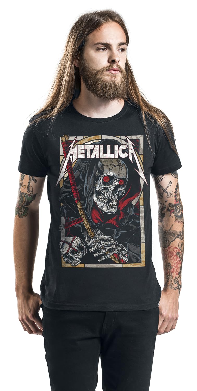 Metallica Death Reaper Men T-Shirt Black