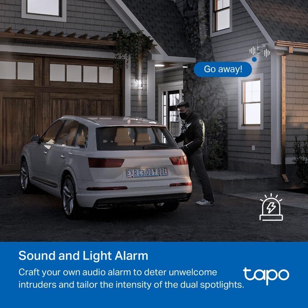 Tapo C210 2K 3MP Pan/Tilt Indoor Camera House Security Camera, WiFi Camera, No Monthly Fee, AI Detection, Dog Puppy Camera, Baby Camera Monitor, 360° View, Night Vision, Works with Alexa & Google