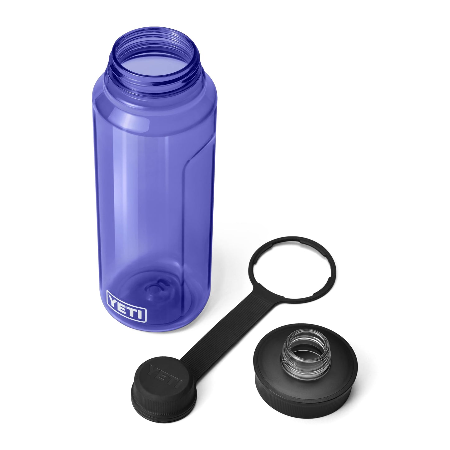 YETI Yonder Water Bottle with Leakproof Tether Cap, Lightweight and BPA-Free, 34 oz (1 L)
