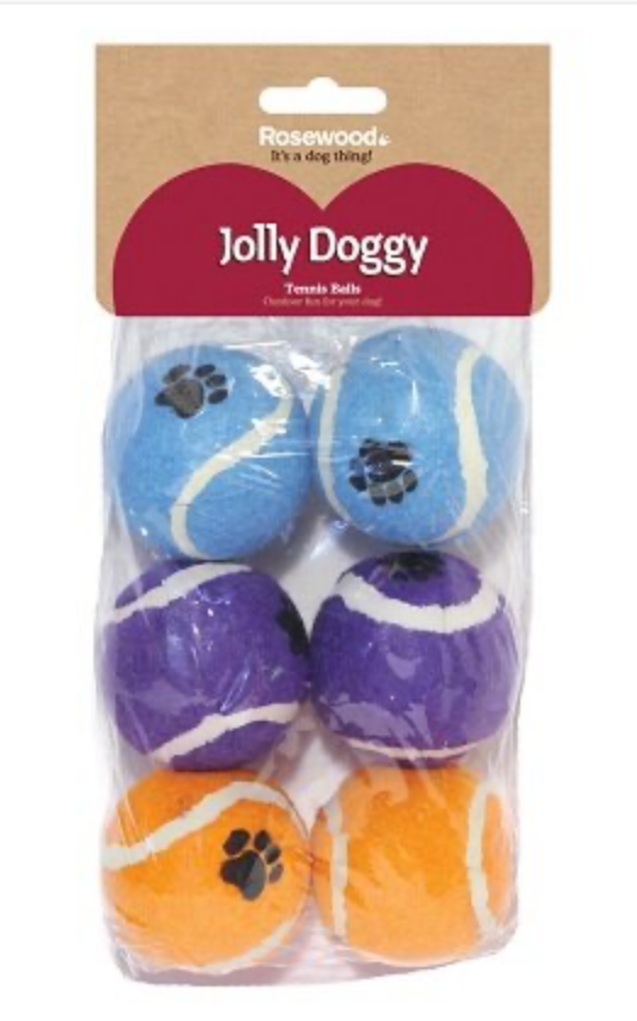 Rosewood Tennis Balls 6 Pack