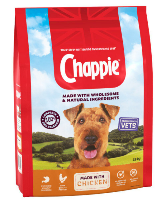 Chappie Adult Complete Chicken & Cereal 15kg