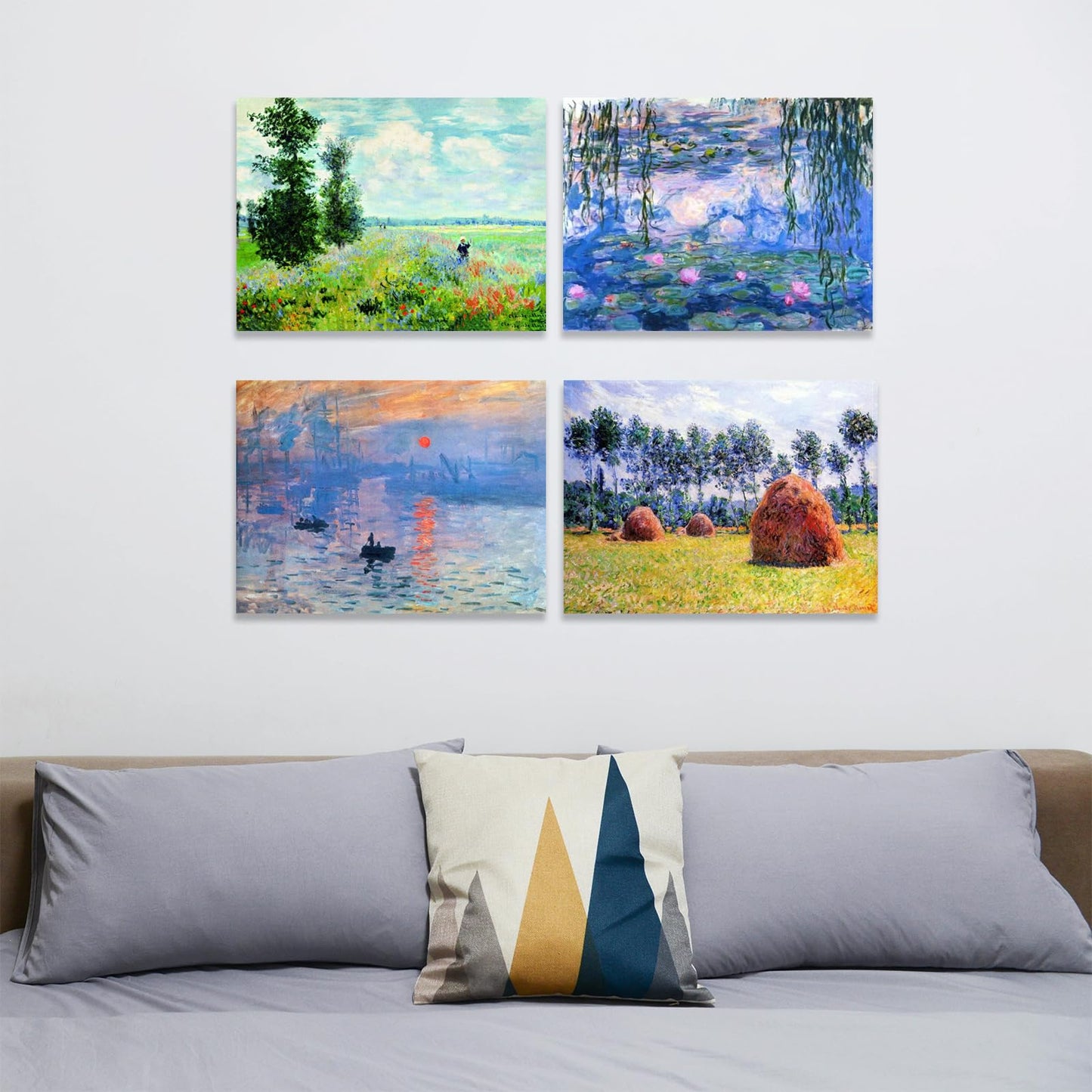 Muzagroo Art 5D Diamond Painting Kits for Adults, DIY Diamond Art Kits for Beginners, Turtle Diamond Dot Kits Gem Arts and Crafts for Living Room, Gem Painting Bedroom 4 PCS Wall Art