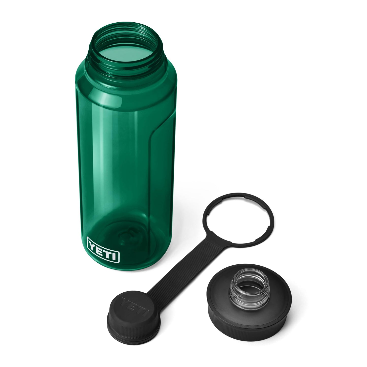 YETI Yonder Water Bottle with Leakproof Tether Cap, Lightweight and BPA-Free, 34 oz (1 L)