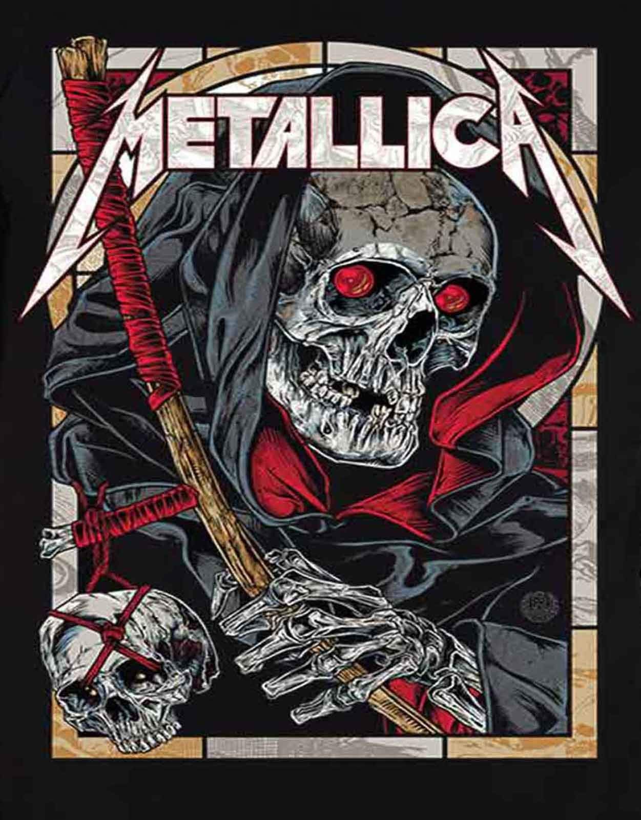 Metallica Death Reaper Men T-Shirt Black
