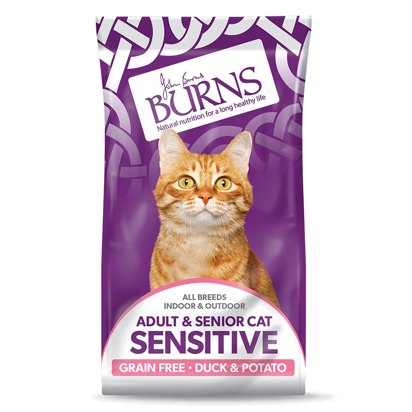 Burns Pet Nutrition Cat Food Sensitive Duck and Potato Grain Free 1.5 kg
