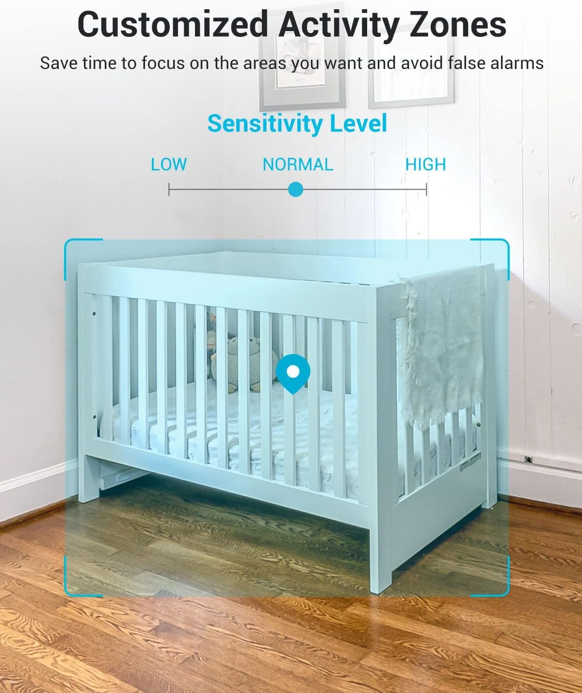 blurams Pet Camera 2K, Indoor Camera, Dog Camera, 360° Home Security Camera, Night Vision, Motion Tracking, 2-Way Talk, Cloud&SD, APP Control, Works with Alexa