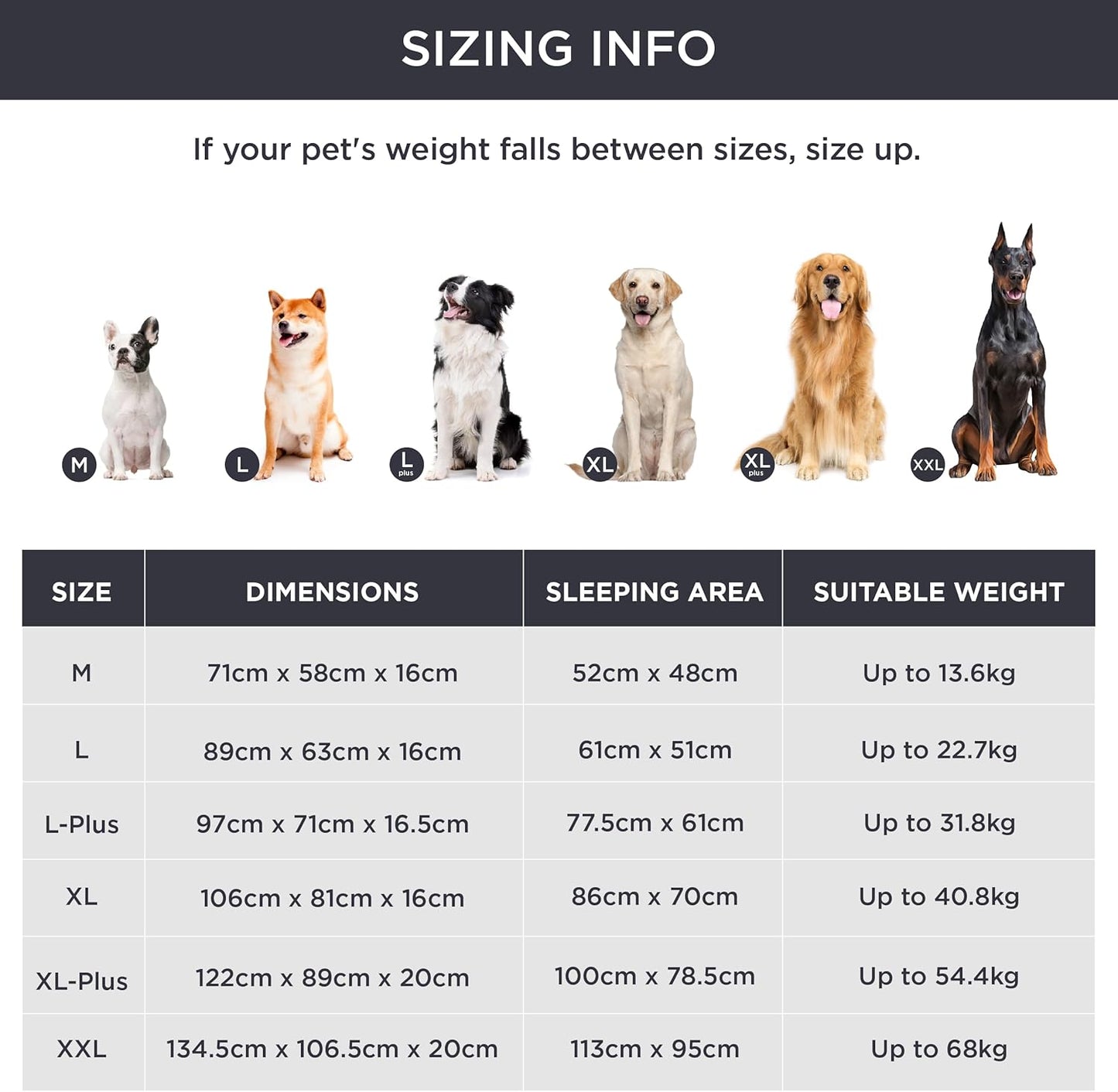 Bedsure Dog Sofa Bed Extra Large - Washable Orthopedic Dog Beds and Couch with Removable Flannel Zipper Cover, XL Plus Waterproof Human Dog Bed for Adults, Squre Pet Bed