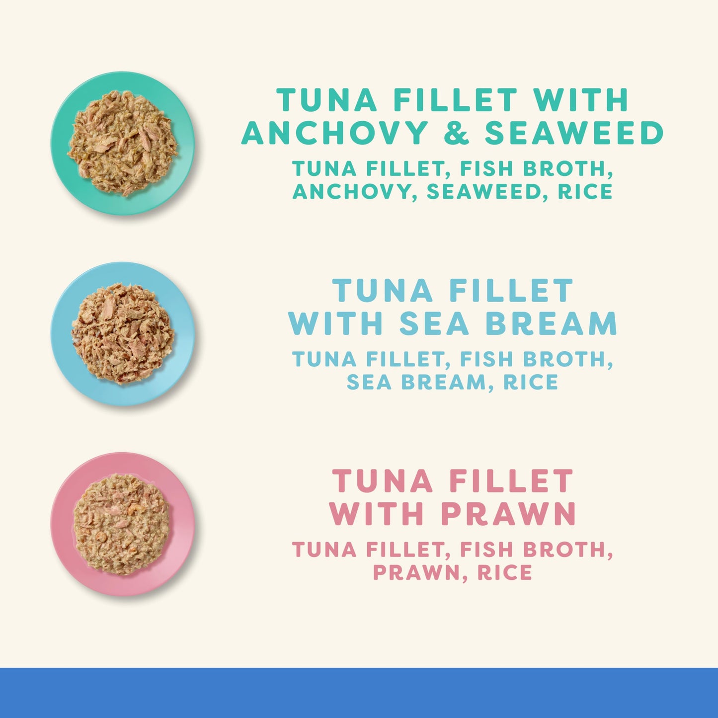 Applaws 100% Natural Wet Cat Food, Pouch Multipack Tuna Selection in Broth, 70 g (12 x 70 g Pouches)