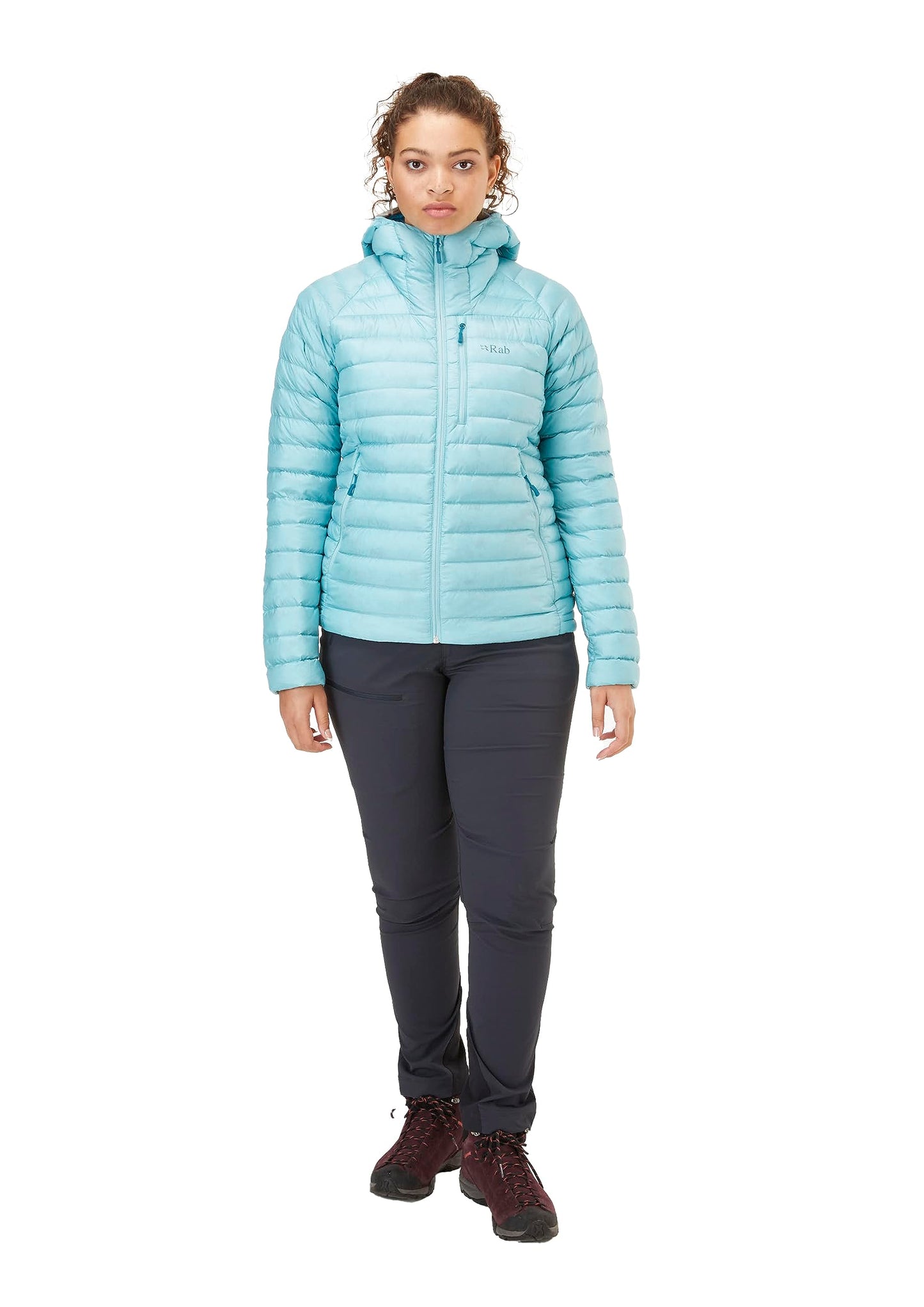 Rab Women's Microlight Alpine Recycled Down Jacket (Atlantis), 14