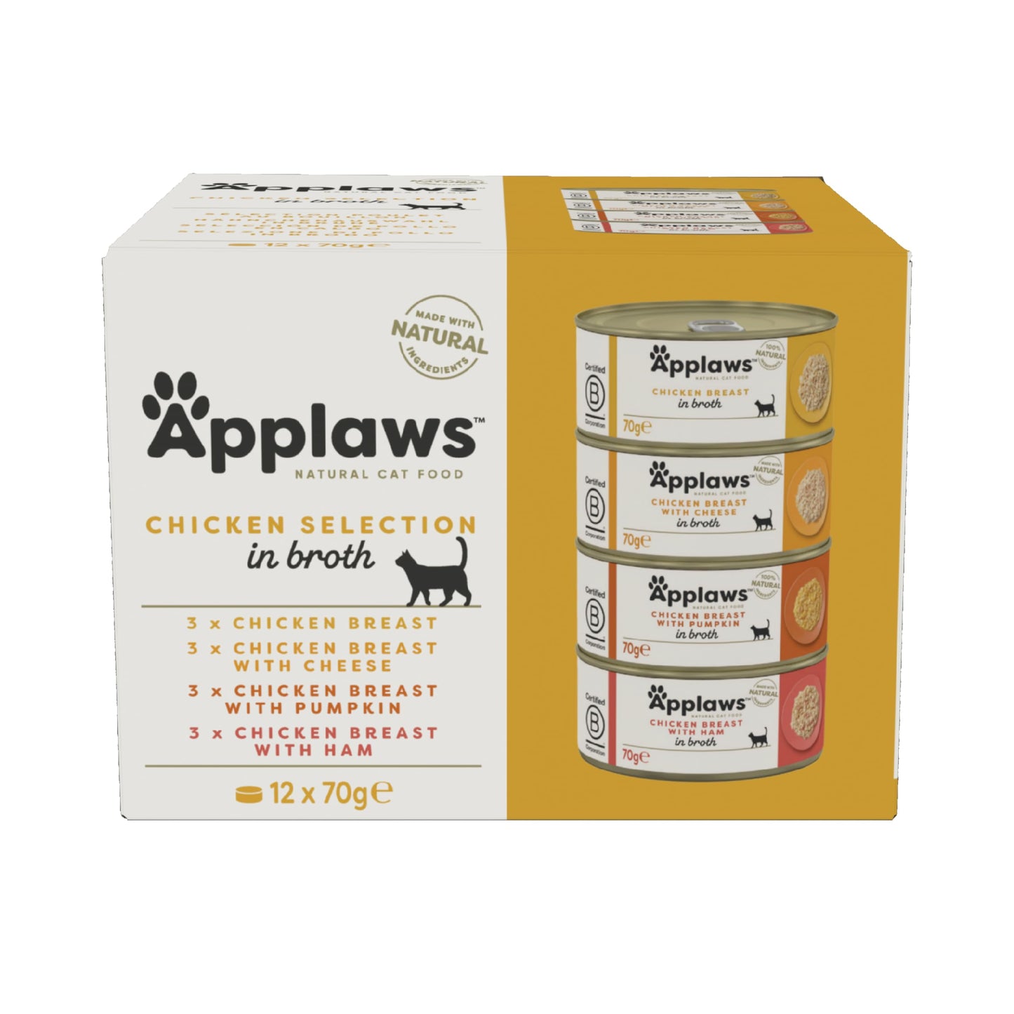 Applaws 100% Natural Wet Cat Food, Multipack