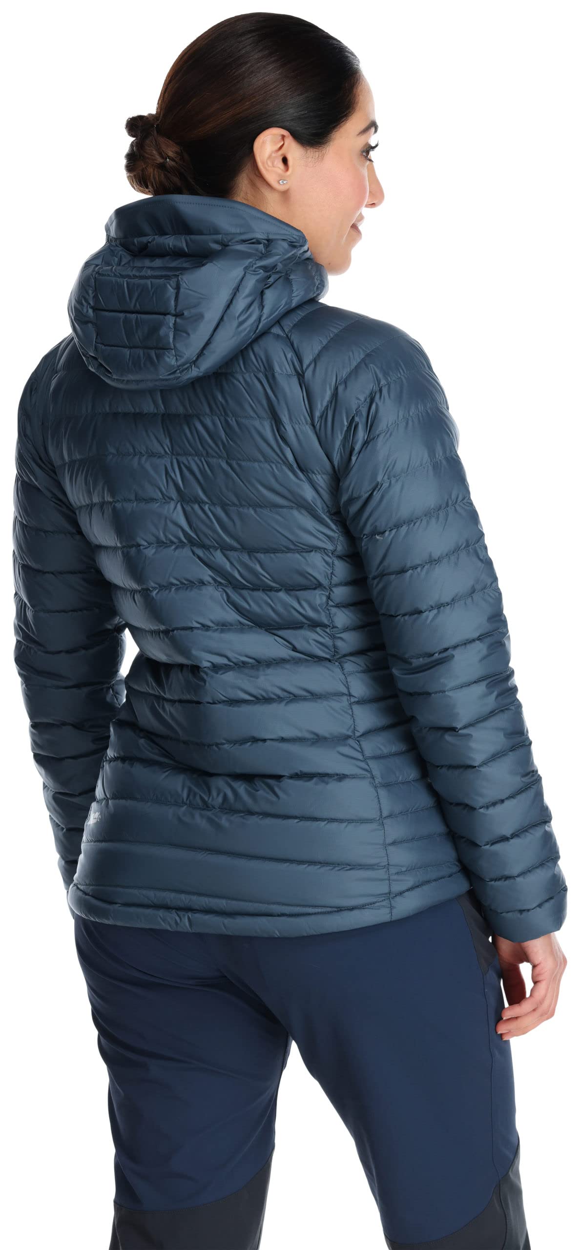 Rab Women's Microlight Alpine Recycled Down Jacket (Atlantis), 14