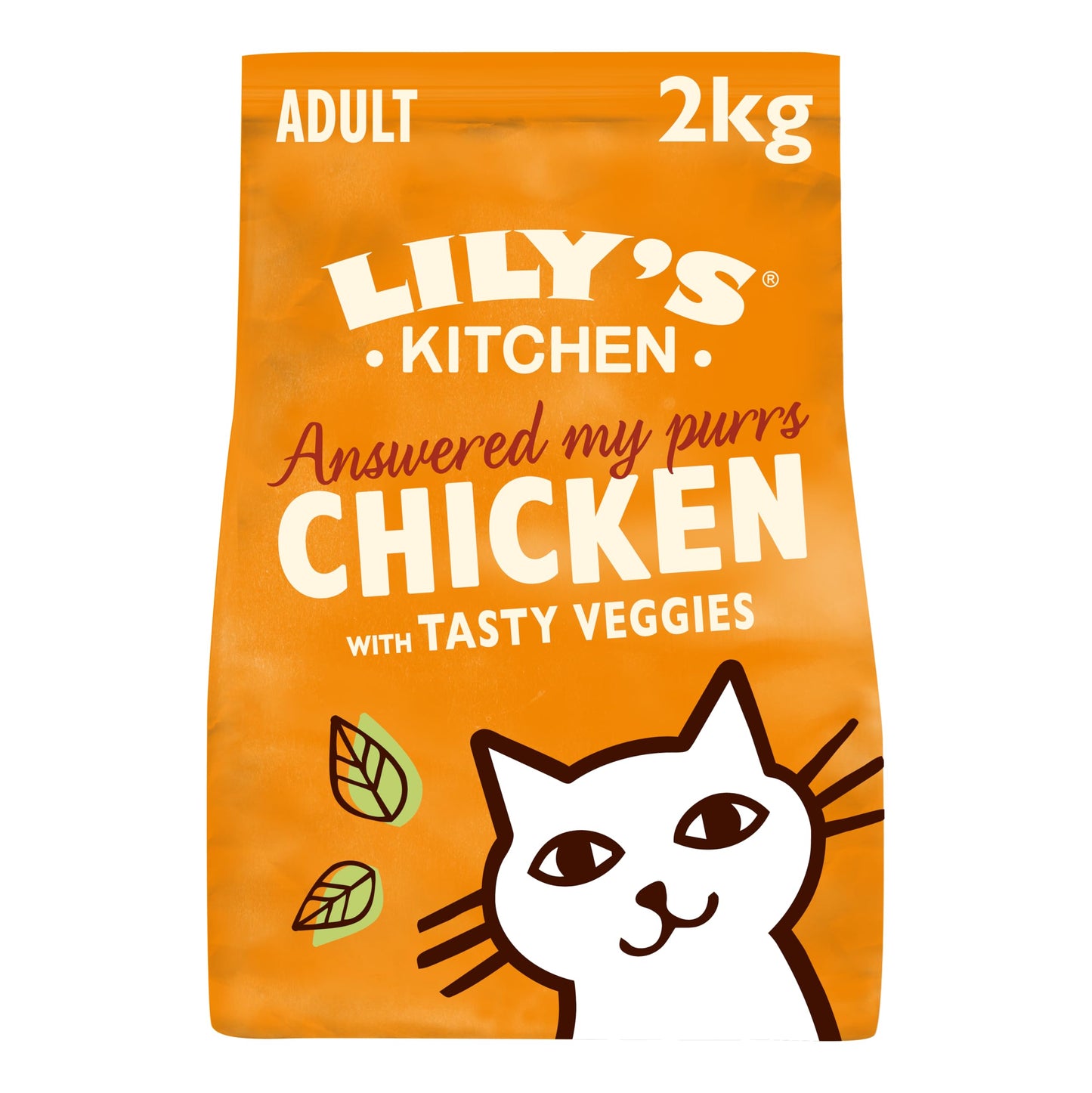 Lily's Kitchen Made with Natural Ingredients Adult Dry Cat Food Bag Grain-Free Recipe