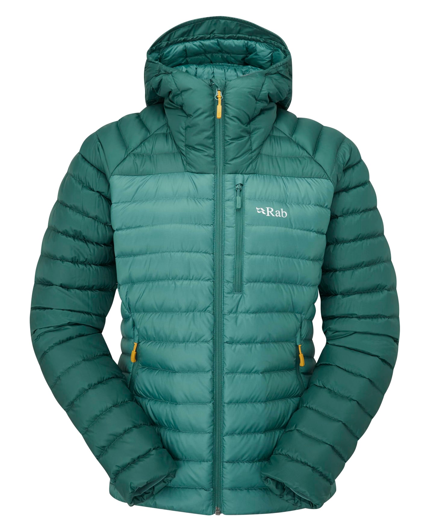 Rab Women's Microlight Alpine Recycled Down Jacket (Atlantis), 14