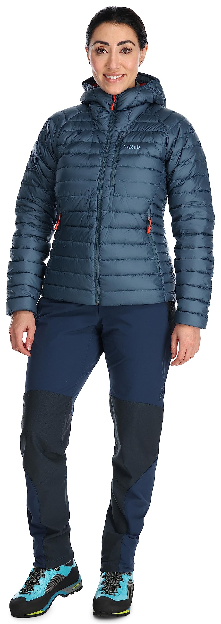 Rab Women's Microlight Alpine Recycled Down Jacket (Atlantis), 14