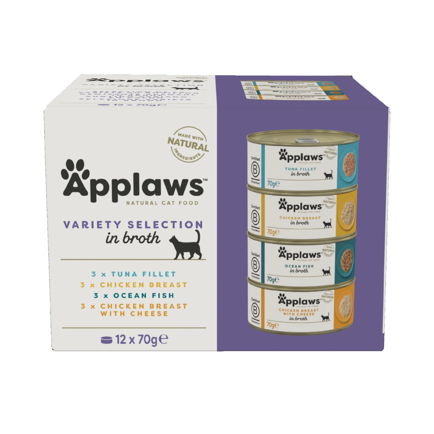 Applaws 100% Natural Wet Cat Food, Multipack