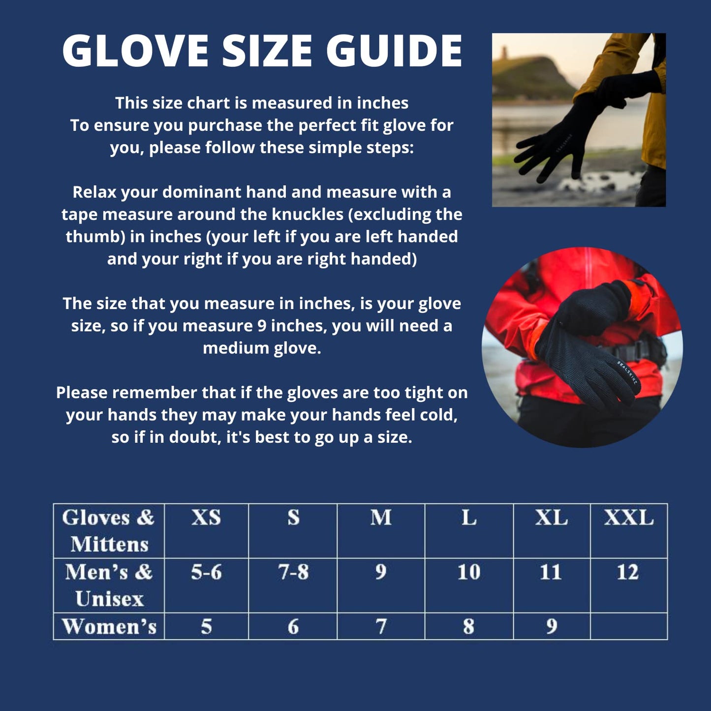SEALSKINZ | Griston | AQUASEALZ™ Waterproof Women's All Weather Breathable Lightweight Gloves | Textured Palm for Grip & Dexterity | Outdoor Gloves