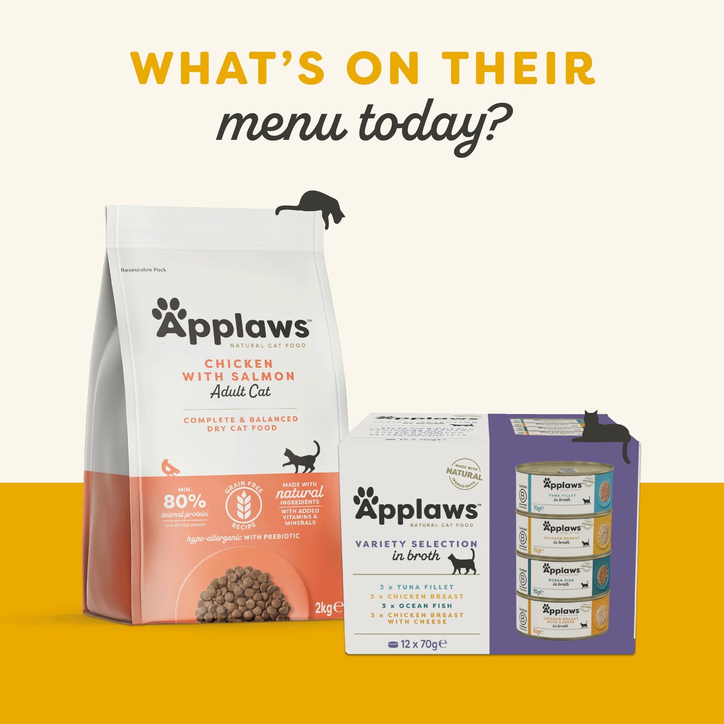Applaws 100% Natural Wet Cat Food, Multipack