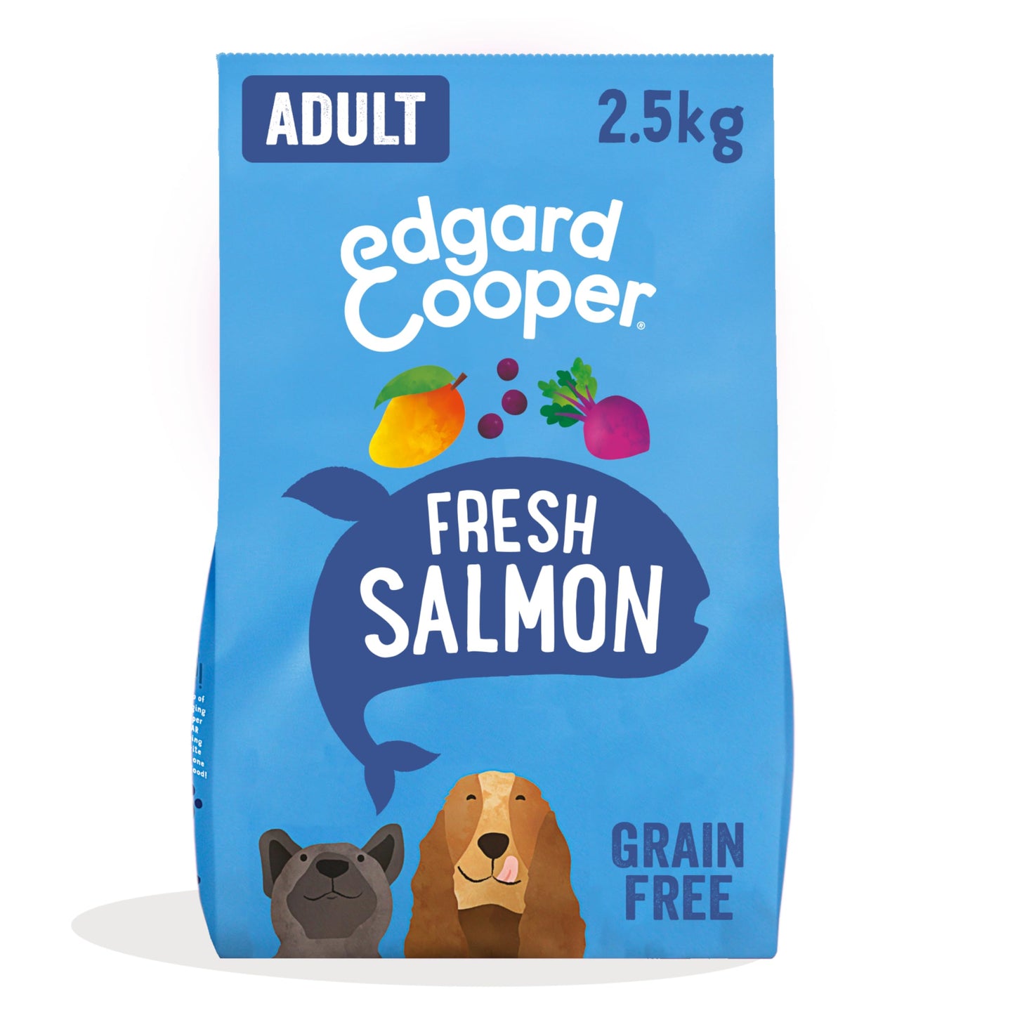 Edgard Cooper Grain Free Dog Food Dry, Natural Kibble Dry Dog Food for Adults, Gluten-Free, Hypoallergenic, with Fresh Meat & Amino Acids