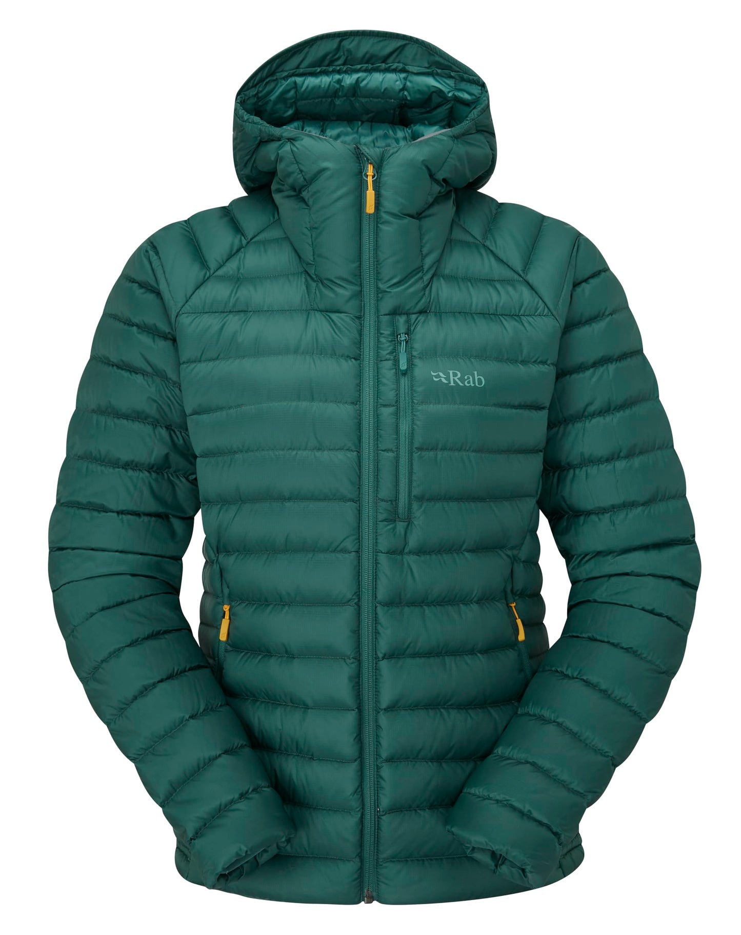 Rab Women's Microlight Alpine Recycled Down Jacket (Atlantis), 14