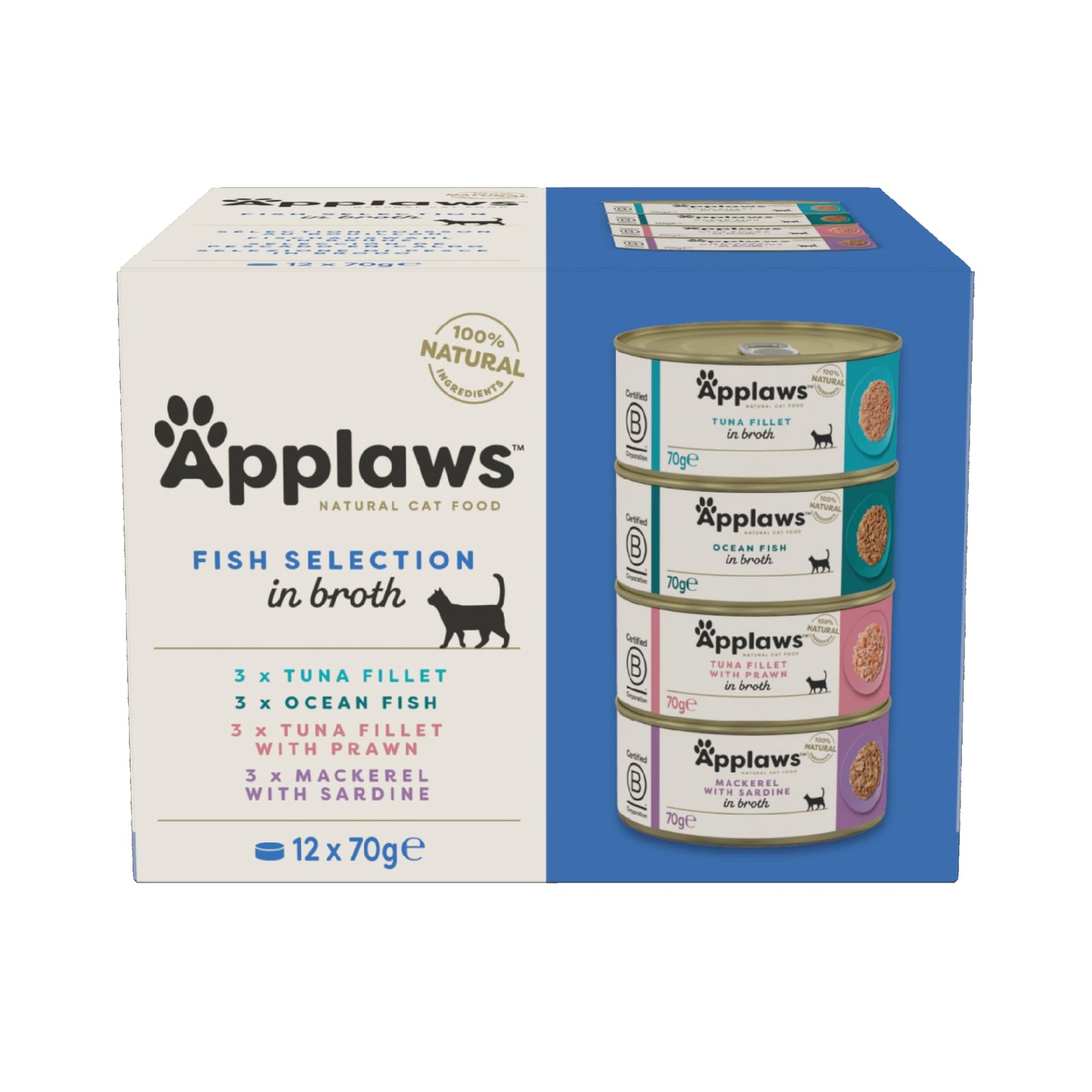 Applaws 100% Natural Wet Cat Food, Multipack