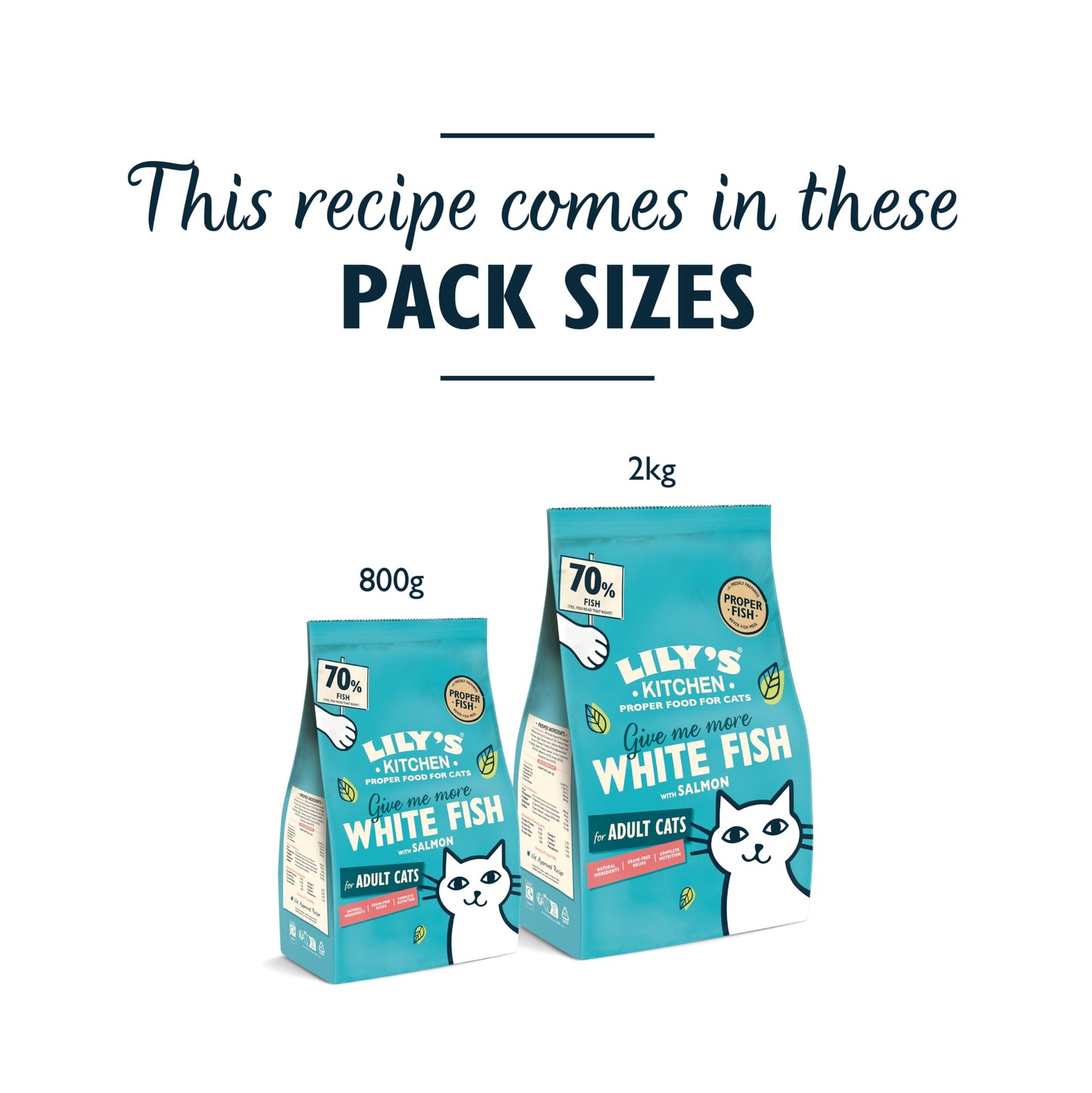 Lily's Kitchen Made with Natural Ingredients Adult Dry Cat Food Bag Grain-Free Recipe