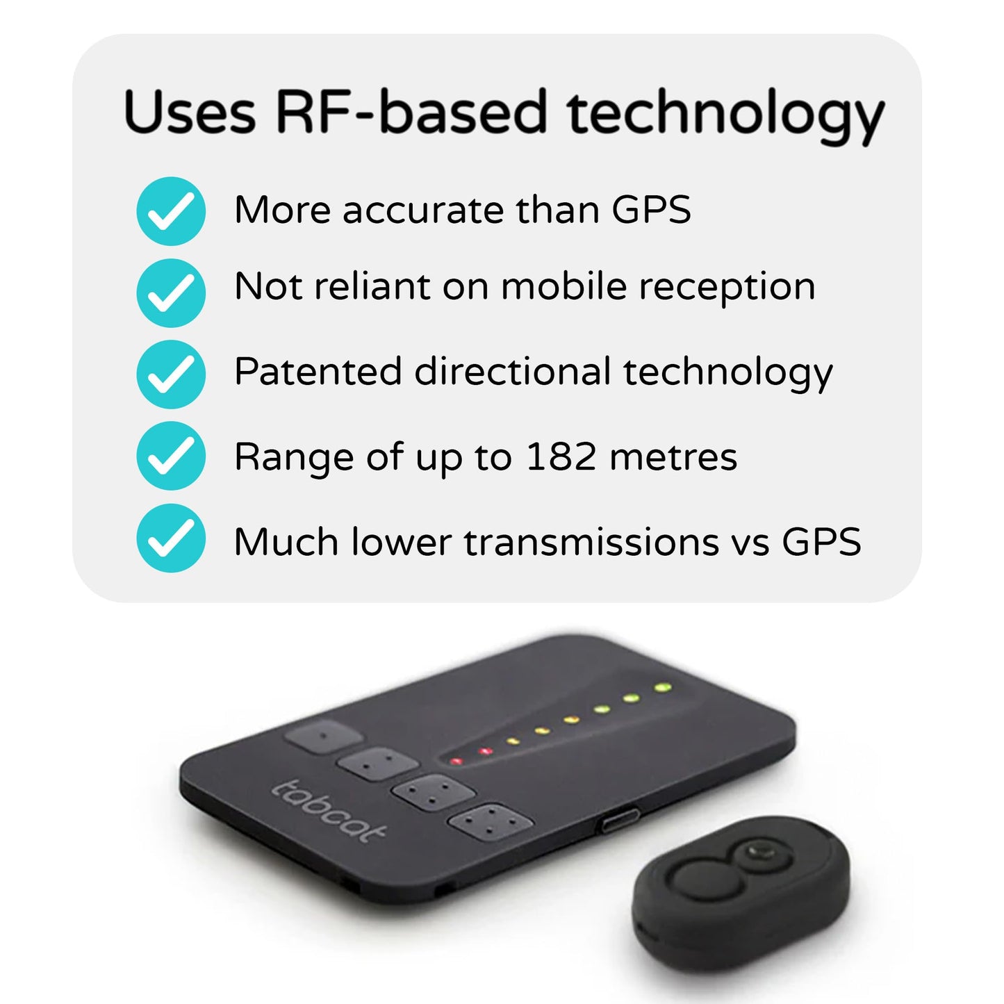 V2 Cat & Kitten Tracker - More Accurate than GPS - No Monthly Fee or Subscription - Includes 2 Homing Tags - Up To 150m Range - Small & Lightweight Tags Perfect to Find Indoor & Outdoor Cats