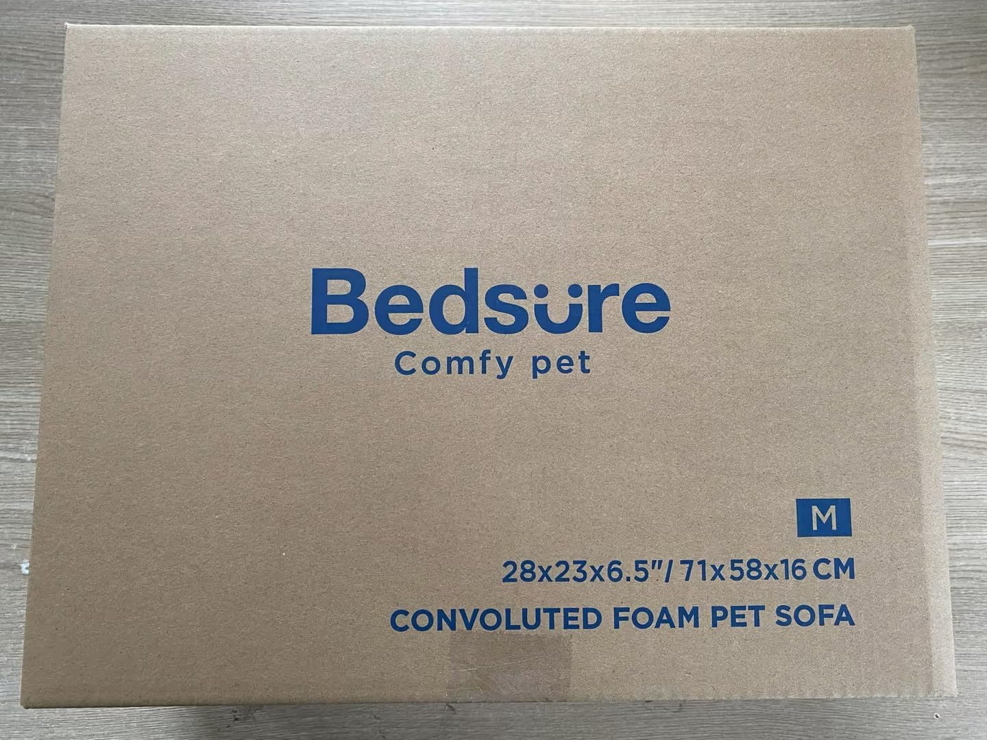 Bedsure Dog Sofa Bed Extra Large - Washable Orthopedic Dog Beds and Couch with Removable Flannel Zipper Cover, XL Plus Waterproof Human Dog Bed for Adults, Squre Pet Bed