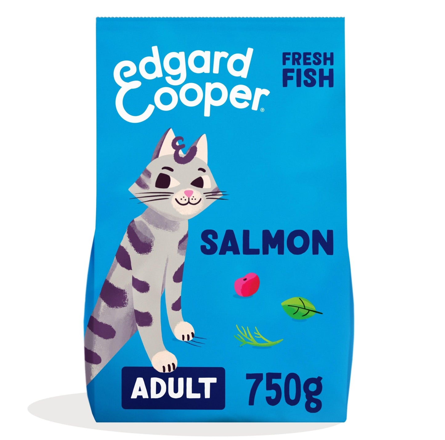 Edgard and Cooper Dry Cat Food Grain Free Adult Chicken 2kg - Natural, Fresh Meat for indoor or outdoor cats, Junk free, Healthy Ingredients, help support sensitive stomachs