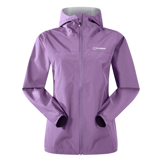 Berghaus Women's Deluge Pro 3.0 Shell Rain Jacket | Breathable Coat | Durable | Waterproof | Adjustable Jacket