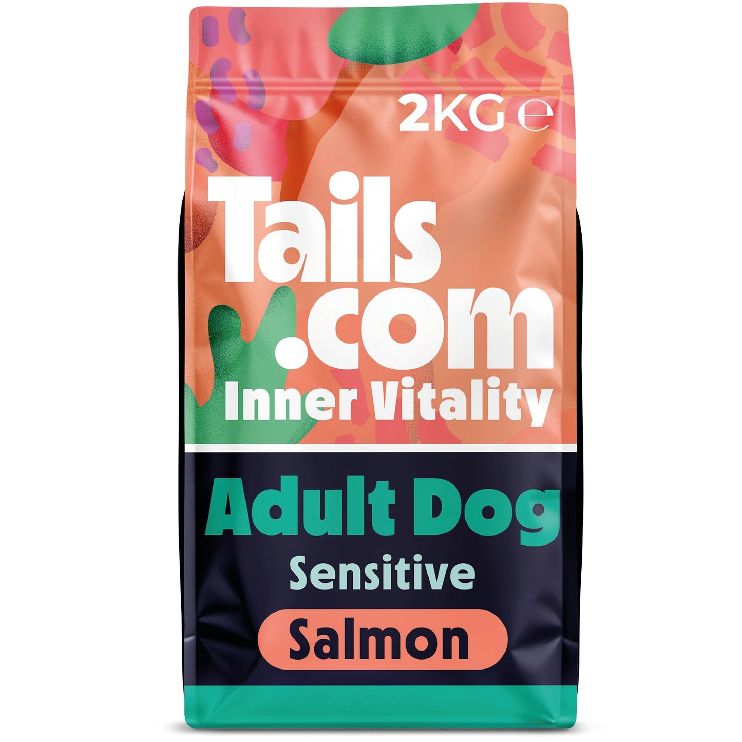 Tails.com Inner Vitality - Dry Dog Food Medium & Large Adult Chicken 2kg - 1-7 yrs - Source of glucosamine & chondroitin to support healthy joints