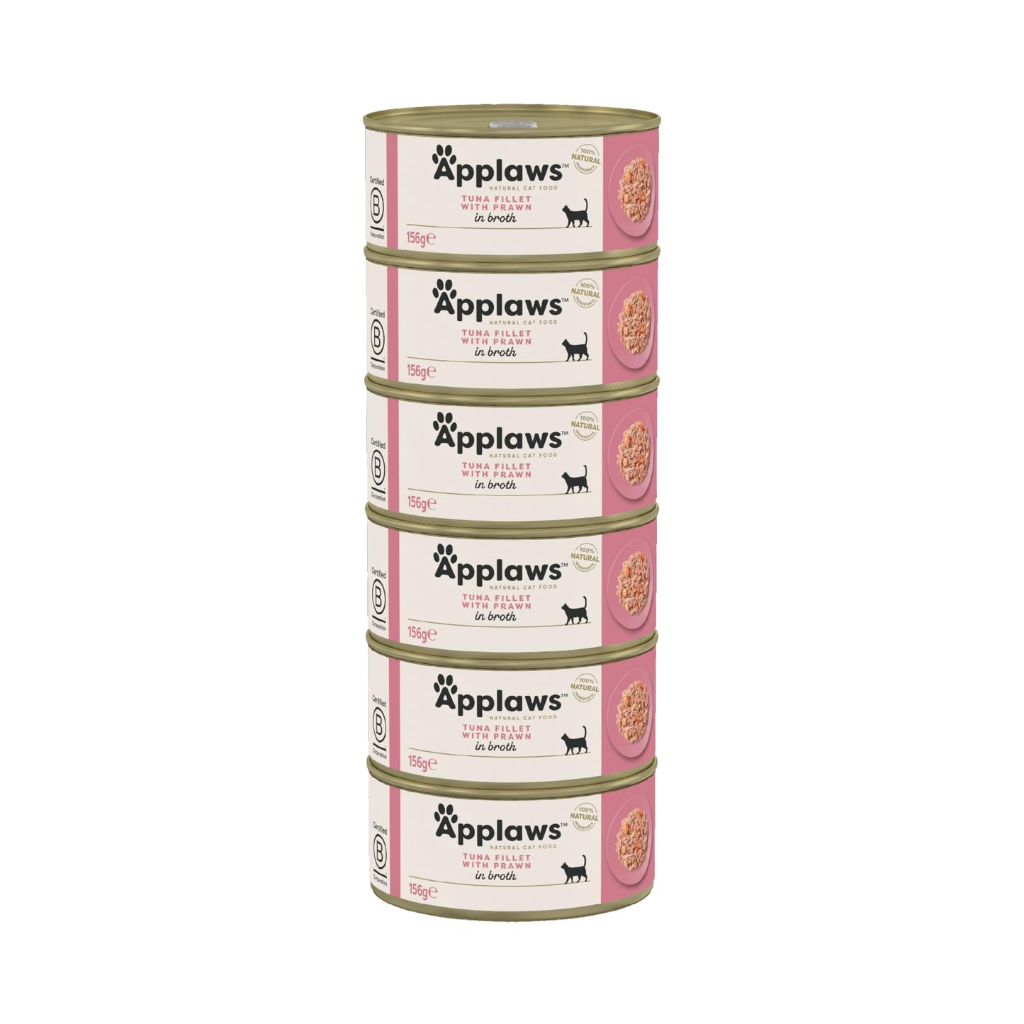 Applaws Natural Wet Cat Food, Chicken in Jelly 70 g Tin (Pack of 24 Tins)