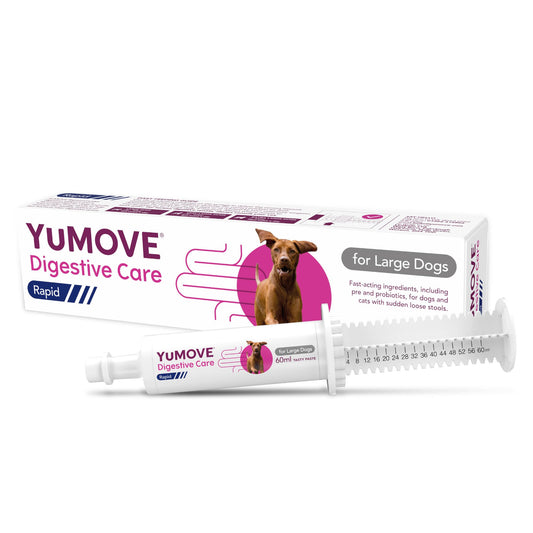 YuMOVE Digestive Care Rapid, Dog Pre and Probiotic Paste for Gut Health, Digestive Supplements with Fast-Acting Ingredients for Medium Dogs, 30ml