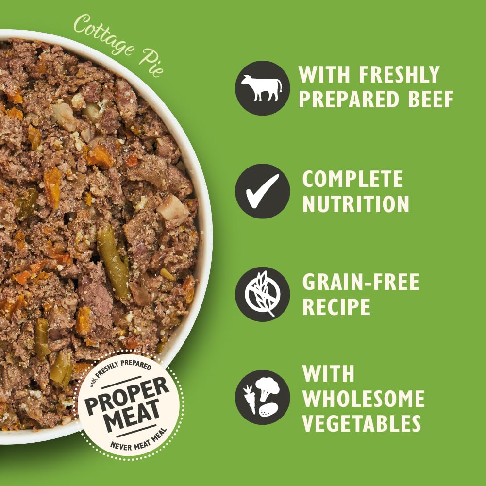 Lily's Kitchen Natural Adult Wet Dog Food Tray Cottage Pie Grain-Free Recipe 10 x 150g