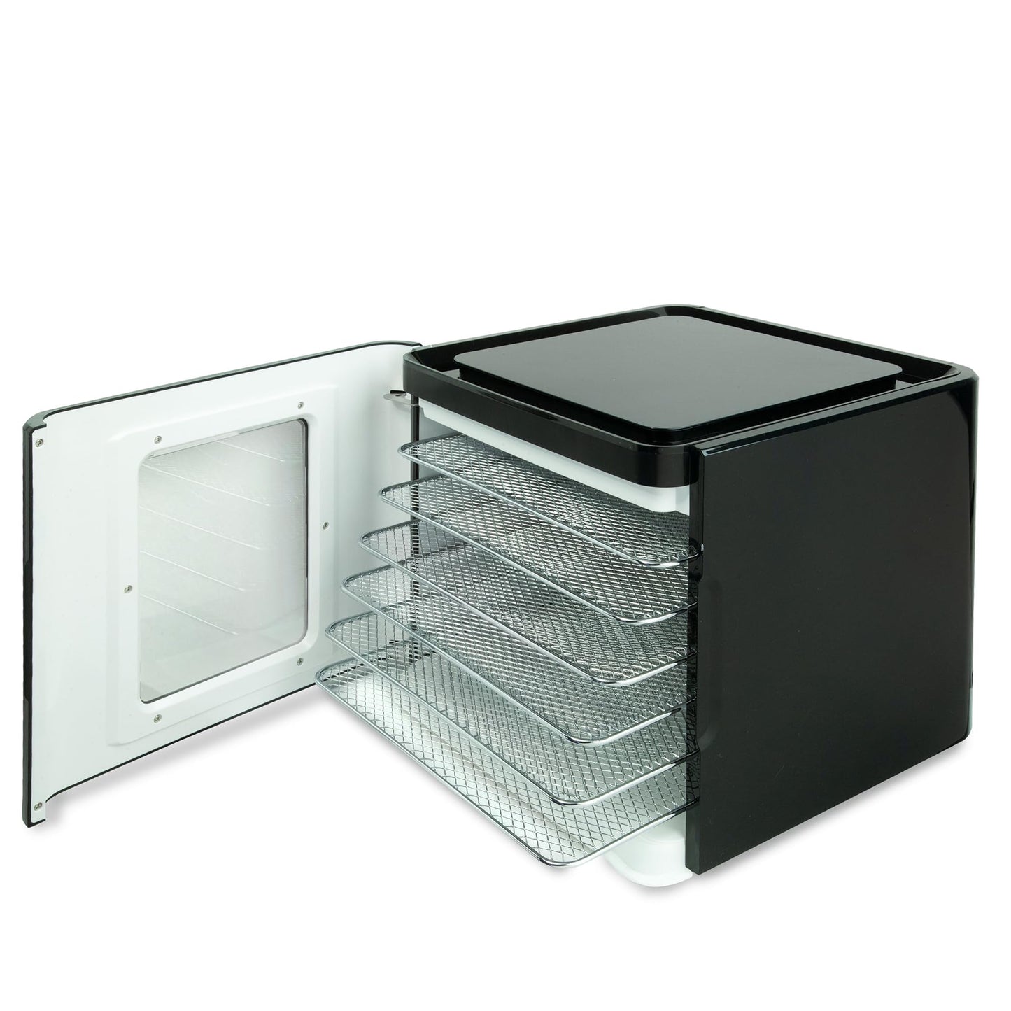 Nebula 450W Round 5 Tray Food Dehydrator | Adjustable Height, 35-70°C Temperature Control, 1-48 Hour Timer, Mesh Trays | Compact & Efficient Drying for Fruits, Vegetables, Meat, Herbs & Snacks