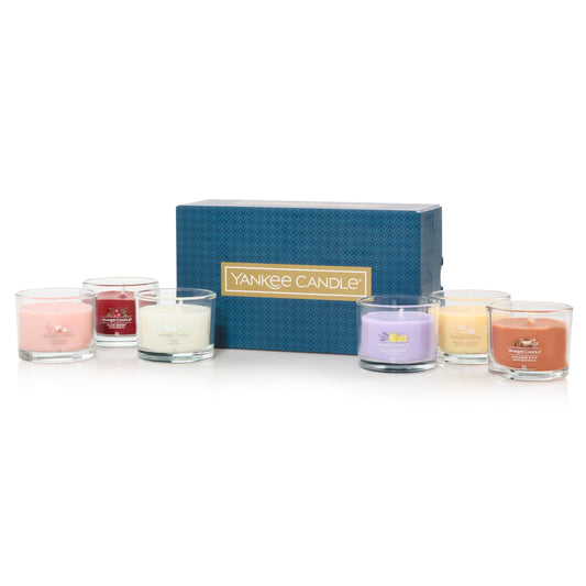 Yankee Candle Scented Candles Gift Set | 9 Scented Mini Filled Votive Candles | Soy Blend Wax Mix | Perfect Mothers Day and Easter Gifts for Women