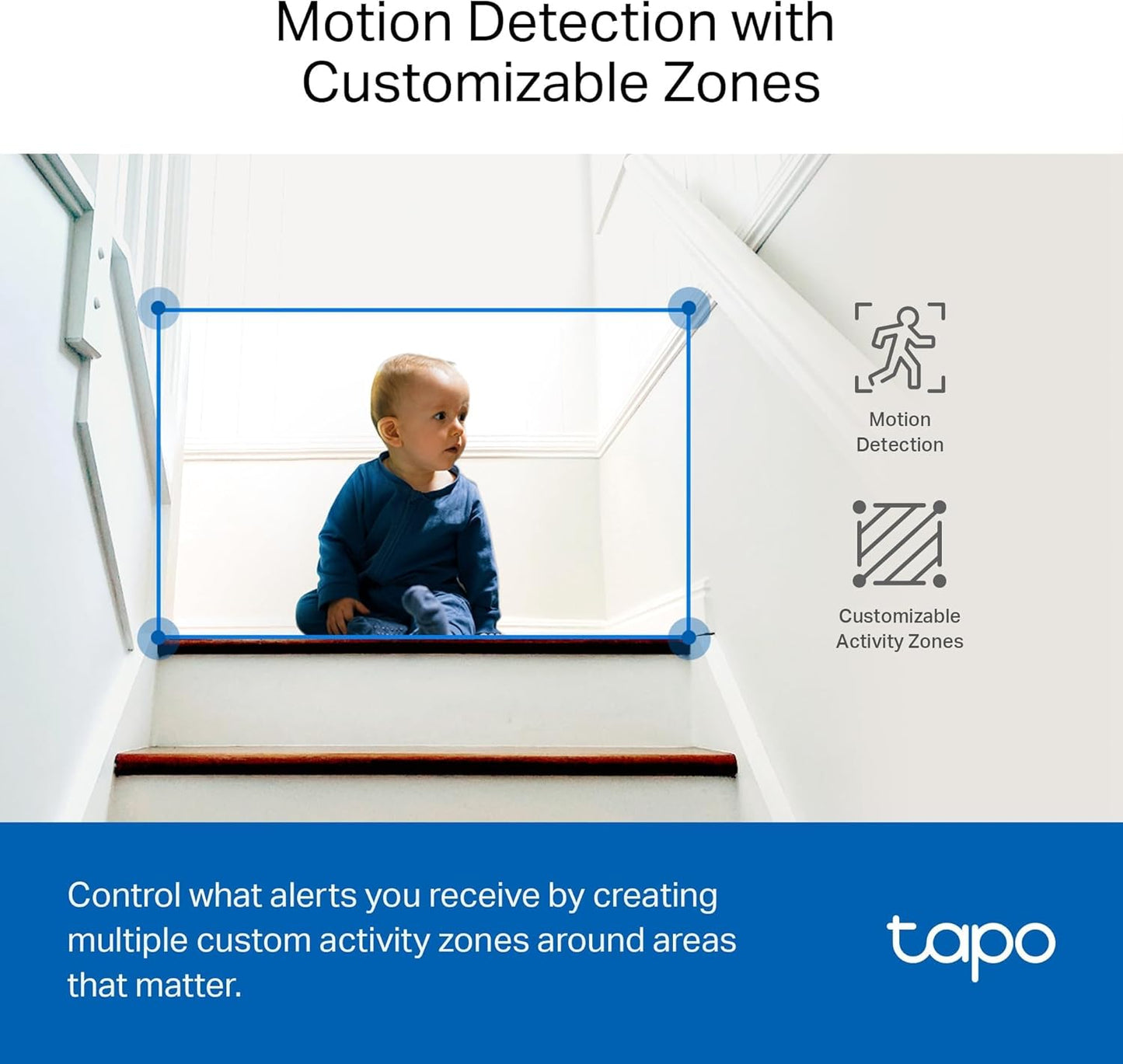 Tapo C211 2K 3MP Pan/Tilt Indoor Camera House Security Camera, WiFi Camera, No Monthly Fee, AI Detection, Dog Camera, Baby Camera Monitor, CCTV, 360° View, Night Vision, Works with Alexa & Google