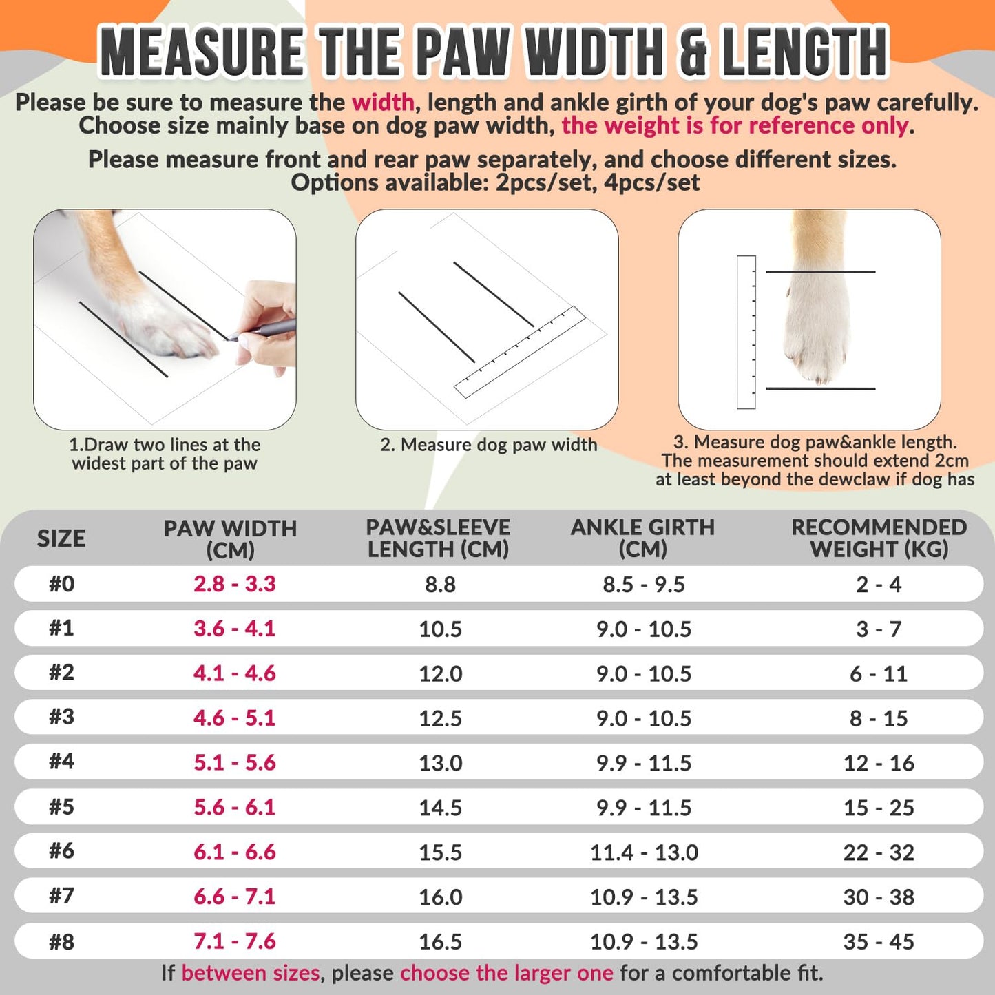 Eyein Dog Boots Paw Protector, Breathable Dog Boots for Injured Paws Waterproof, Dual Adjustable Washable Non-Slip Dog Shoes for Walking, Reflective Dog Shoes for Small Medium Large Dogs(2pcs)