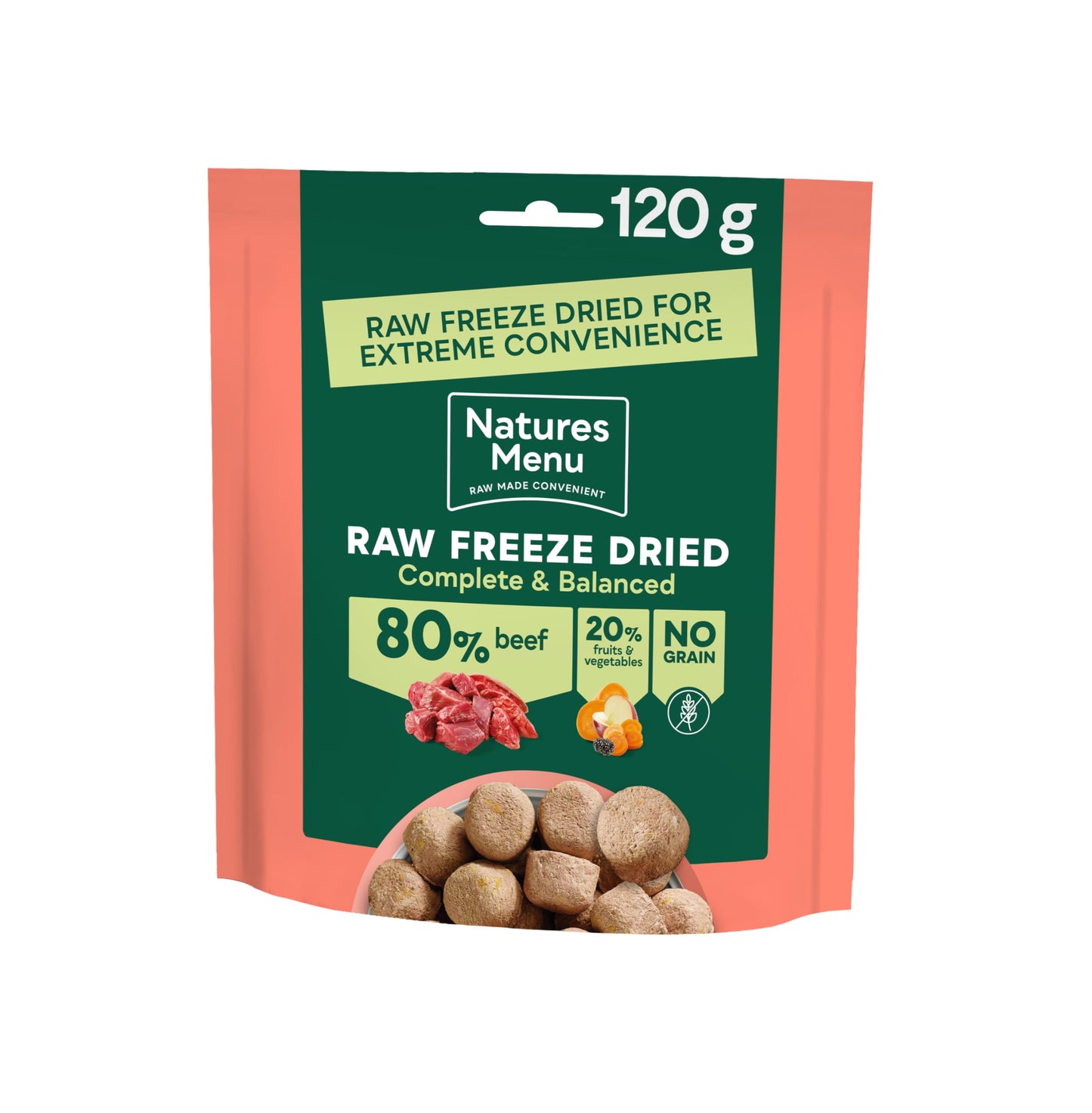 Natures Menu Freeze Dried Complete & Balanced Nuggets