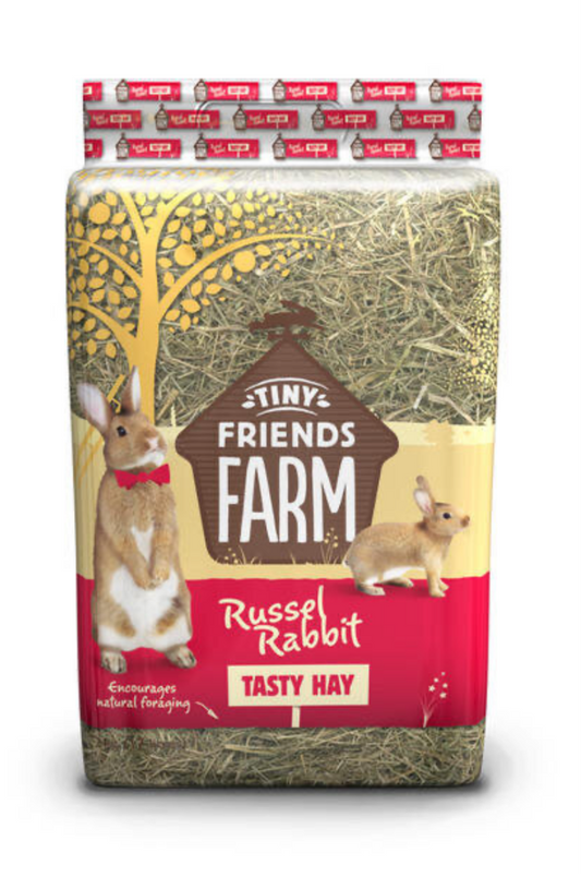 Tiny Friends Farm Russell Rabbit Tasty Hay 2kg