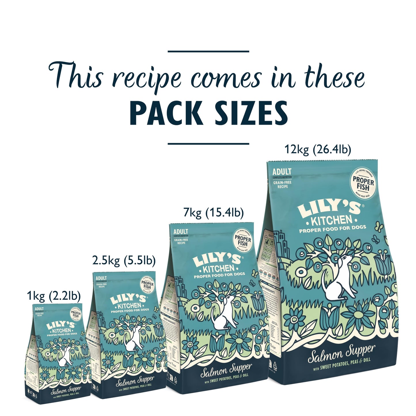 Lily’s Kitchen Made with Natural Ingredients Adult Dry Dog Food Balanced Recipe