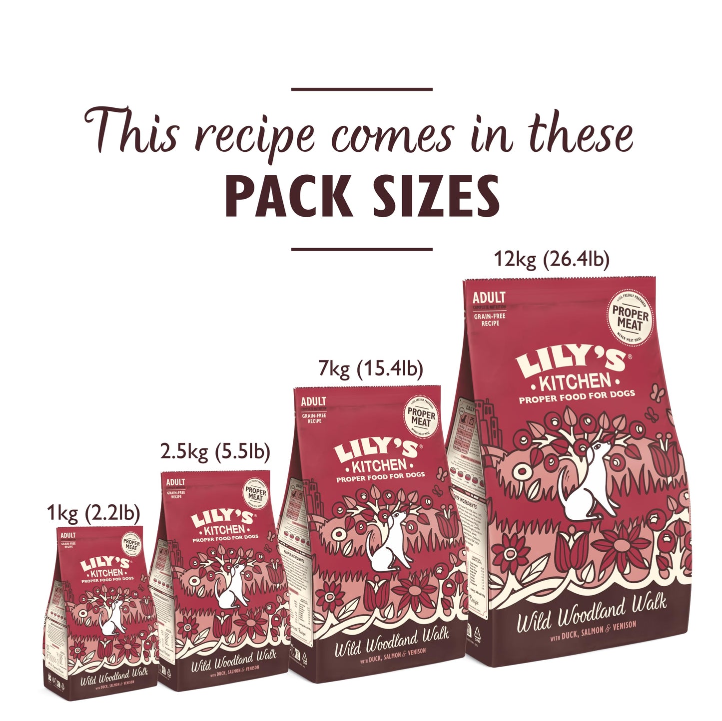Lily’s Kitchen Made with Natural Ingredients Adult Dry Dog Food Balanced Recipe